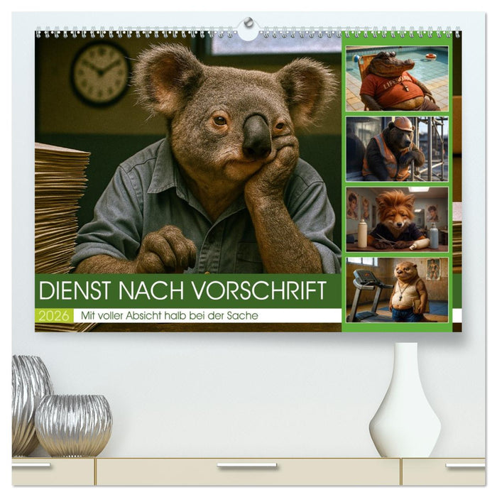 Dienst nach Vorschrift (CALVENDO Premium Wandkalender 2026)