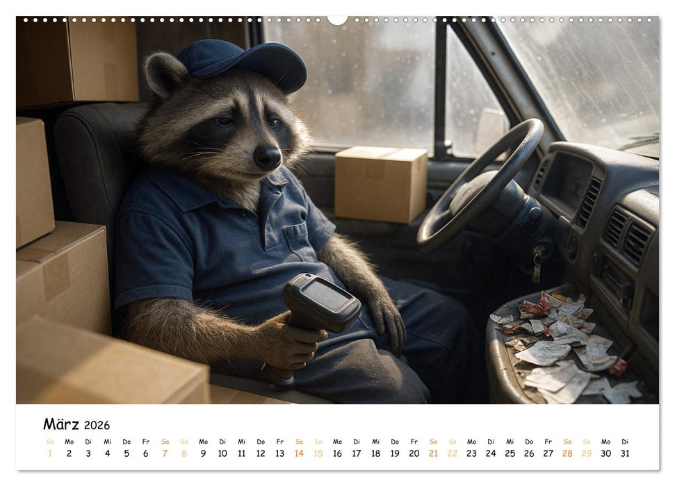 Dienst nach Vorschrift (CALVENDO Premium Wandkalender 2026)