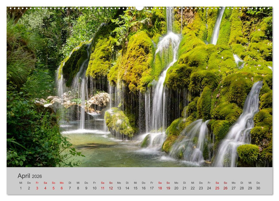 Wasser Europas (CALVENDO Premium Wandkalender 2026)