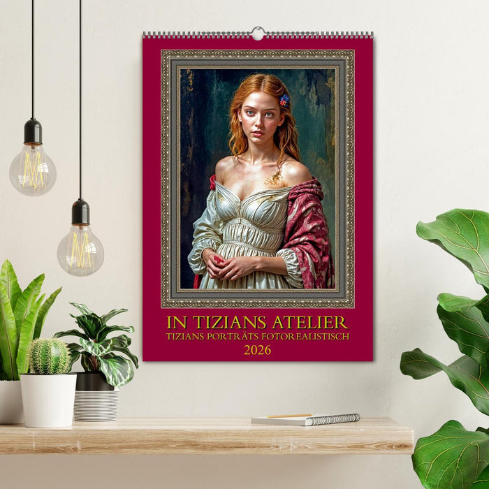 In Tizians Atelier (CALVENDO Wandkalender 2026)