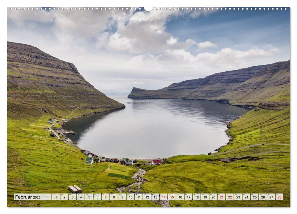 Färöer – Faszinierende Inseln im Norden Europas (CALVENDO Wandkalender 2026)