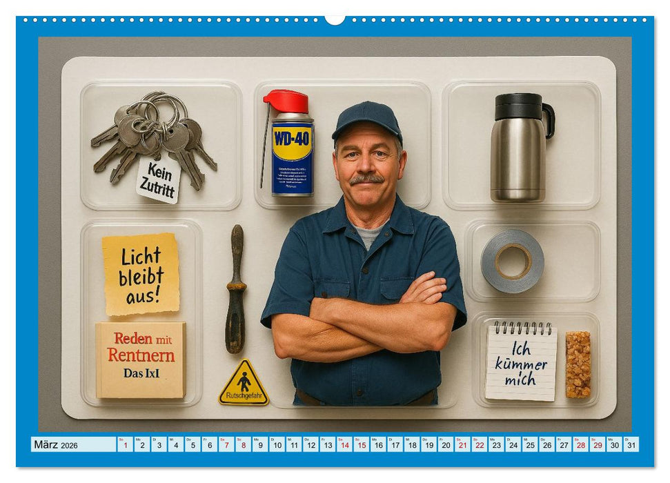 Einmal Traumjob bitte - zum Mitnehmen (CALVENDO Wandkalender 2026)