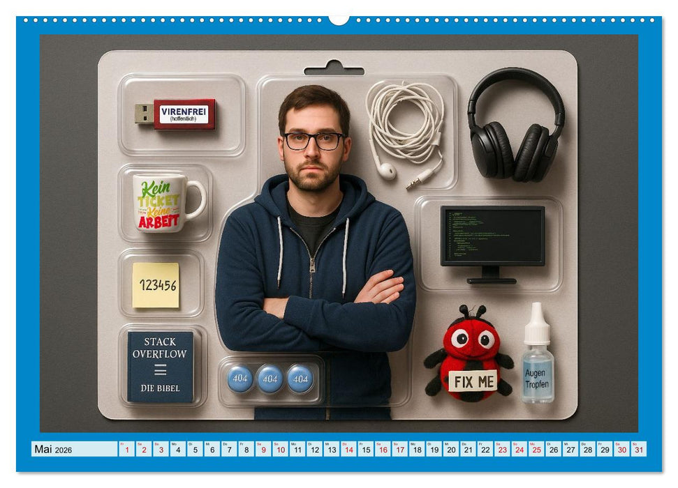 Einmal Traumjob bitte - zum Mitnehmen (CALVENDO Wandkalender 2026)