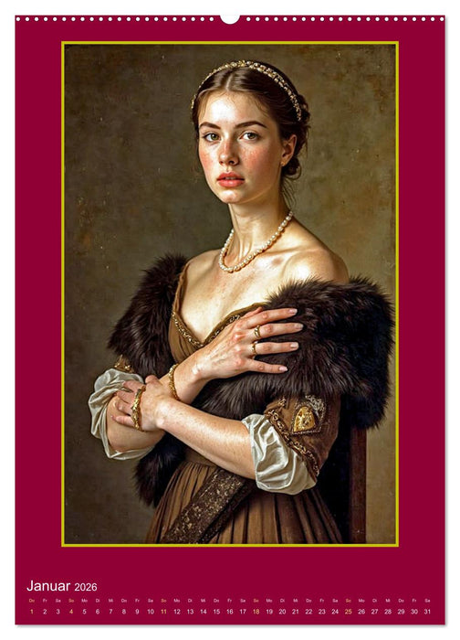 In Tizians Atelier (CALVENDO Premium Wandkalender 2026)