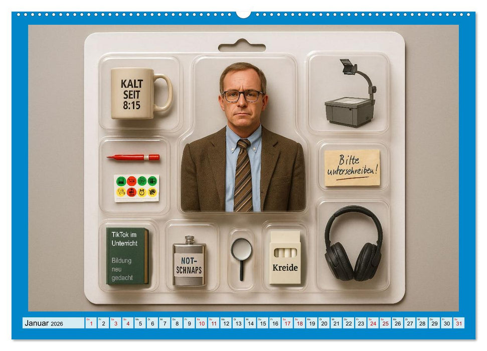 Einmal Traumjob bitte - zum Mitnehmen (CALVENDO Premium Wandkalender 2026)