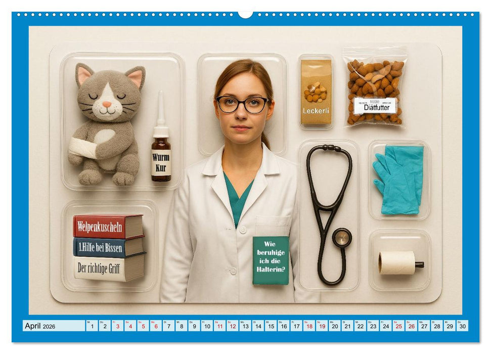 Einmal Traumjob bitte - zum Mitnehmen (CALVENDO Premium Wandkalender 2026)