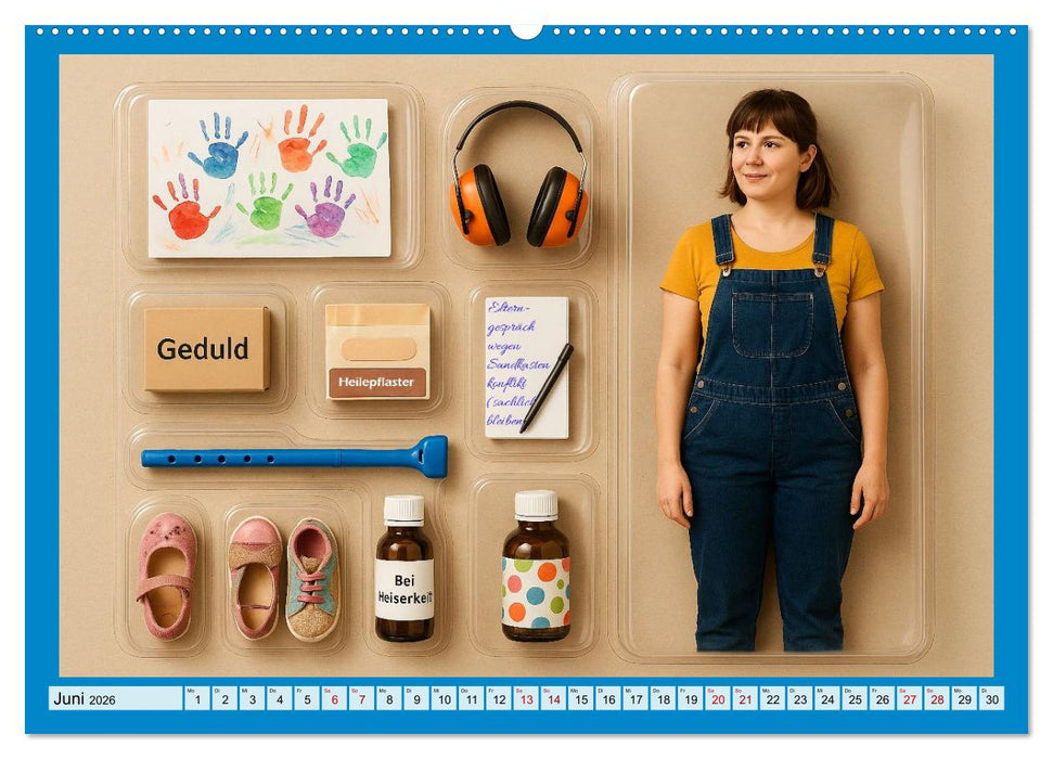 Einmal Traumjob bitte - zum Mitnehmen (CALVENDO Premium Wandkalender 2026)