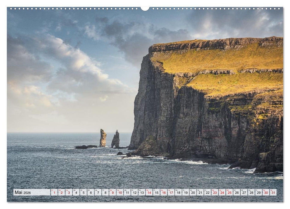 Färöer – Faszinierende Inseln im Norden Europas (CALVENDO Premium Wandkalender 2026)