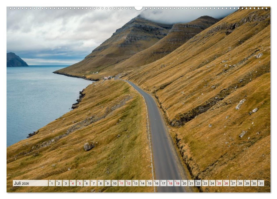 Färöer – Faszinierende Inseln im Norden Europas (CALVENDO Premium Wandkalender 2026)