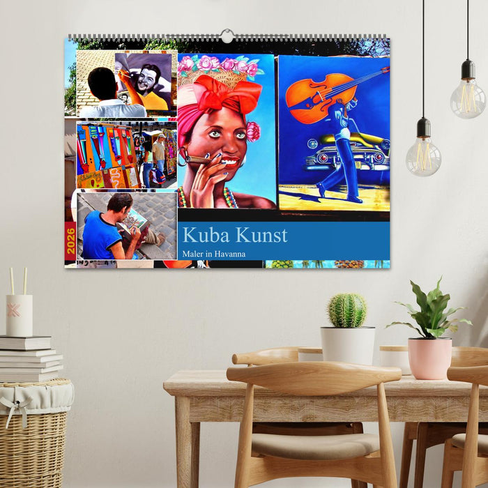 Kuba Kunst - Maler in Havanna (CALVENDO Wandkalender 2026)