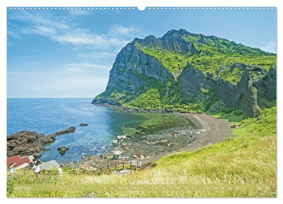 Südkorea: Zwischen gelbem und japanischem Meer (CALVENDO Wandkalender 2026)