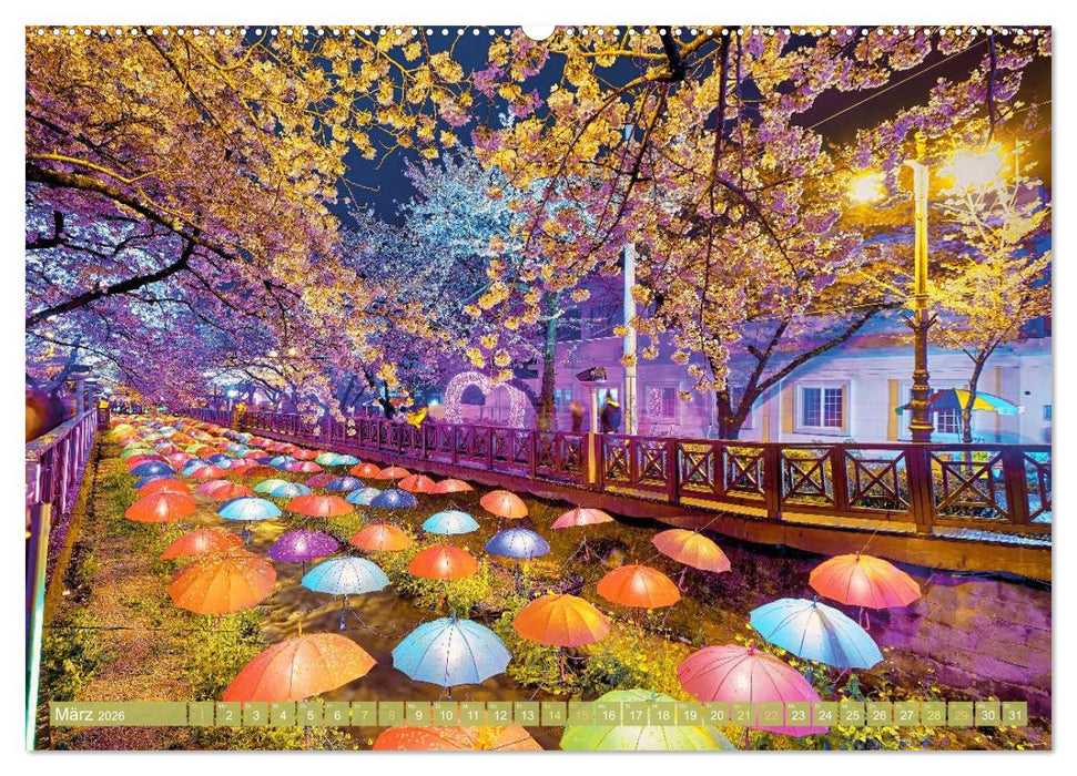 Südkorea: Zwischen gelbem und japanischem Meer (CALVENDO Premium Wandkalender 2026)