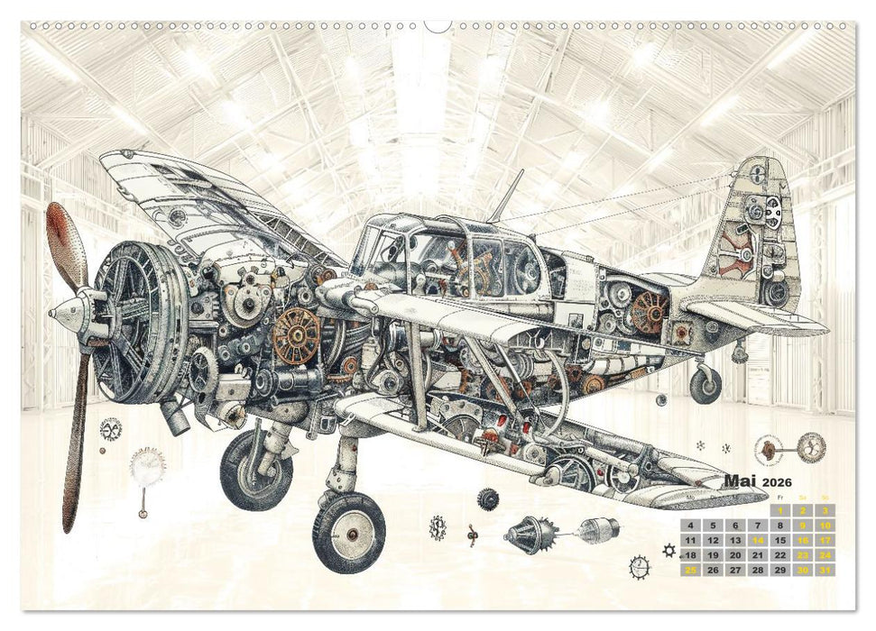 Der Uhrmacher des Unwahrscheinlichen (CALVENDO Wandkalender 2026)