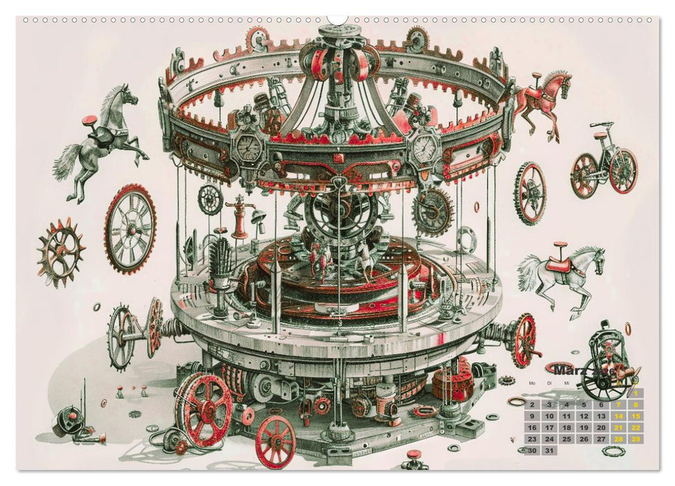 Der Uhrmacher des Unwahrscheinlichen (CALVENDO Premium Wandkalender 2026)