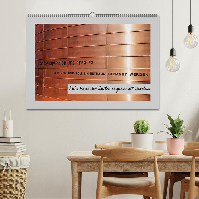 Mein Haus soll Bethaus genannt werden (CALVENDO Wandkalender 2026)