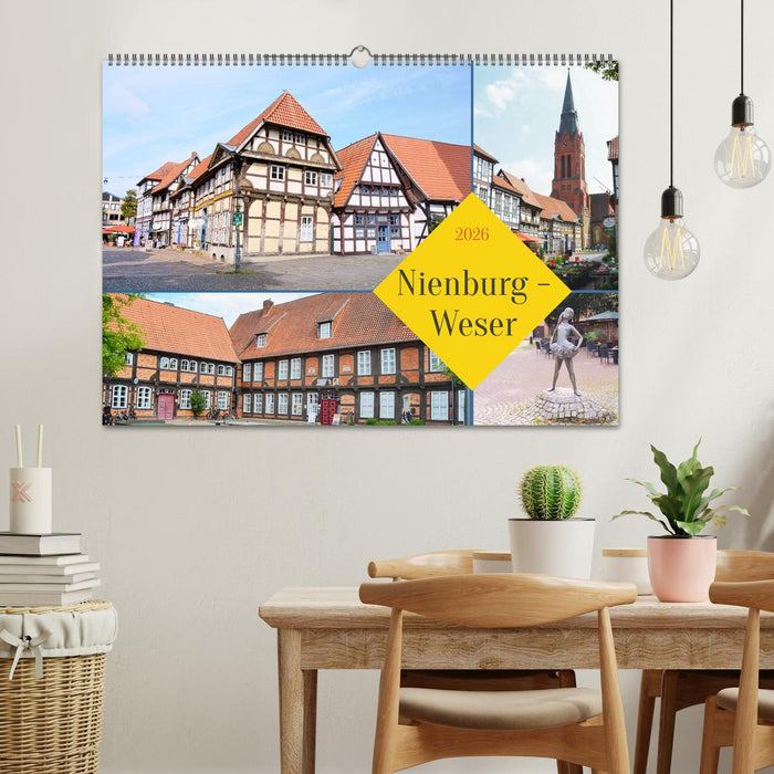 Nienburg - Weser (CALVENDO Wandkalender 2026)