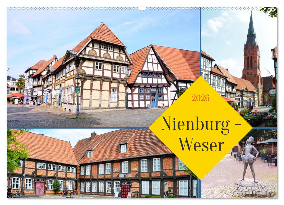 Nienburg - Weser (CALVENDO Wandkalender 2026)