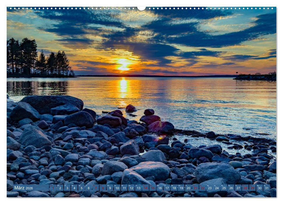 SCHWEDEN wild-romantisch (CALVENDO Wandkalender 2026)