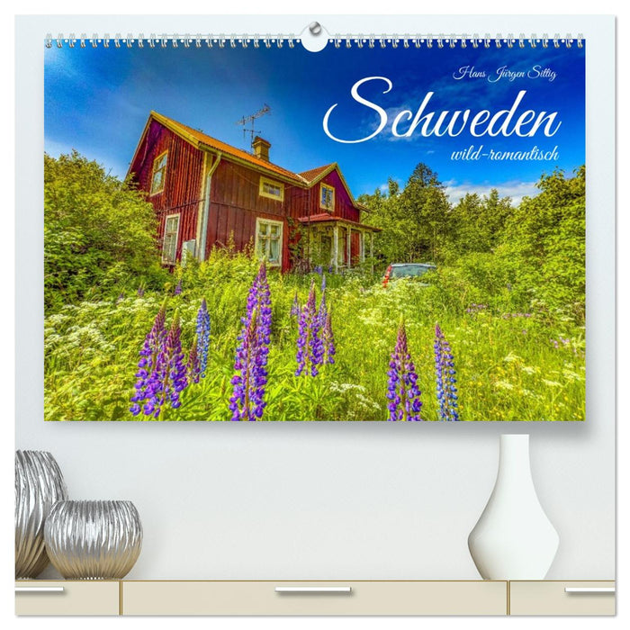 SCHWEDEN wild-romantisch (CALVENDO Premium Wandkalender 2026)