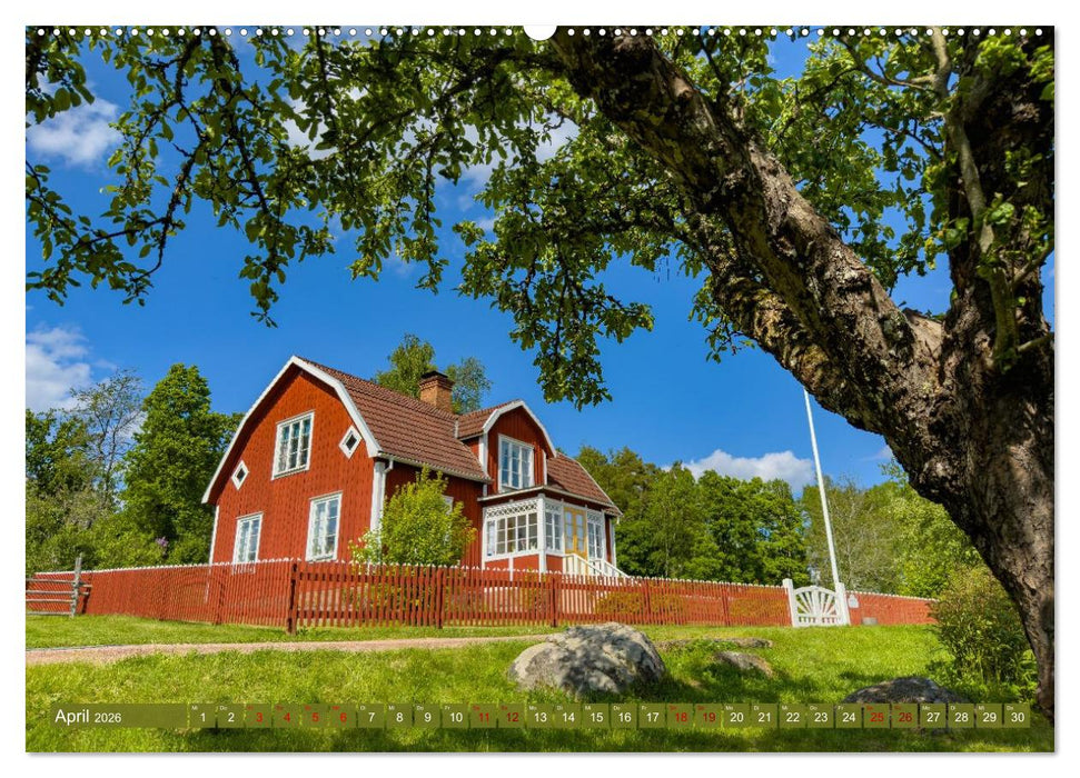 SCHWEDEN wild-romantisch (CALVENDO Premium Wandkalender 2026)