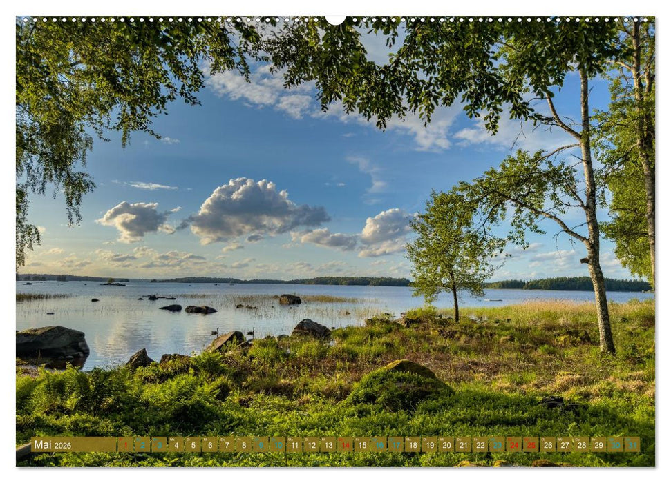 SCHWEDEN wild-romantisch (CALVENDO Premium Wandkalender 2026)