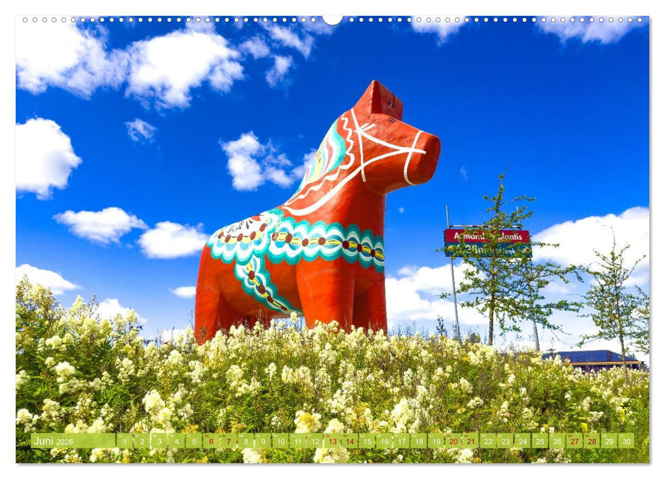 SCHWEDEN wild-romantisch (CALVENDO Premium Wandkalender 2026)