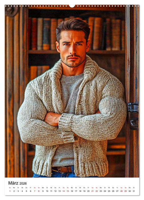 Knit Couture - Strick trifft Runway (CALVENDO Wandkalender 2026)