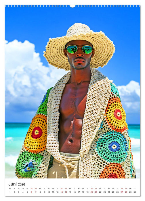 Knit Couture - Strick trifft Runway (CALVENDO Wandkalender 2026)