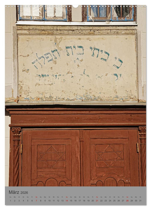Judentum im Baltikum (CALVENDO Wandkalender 2026)