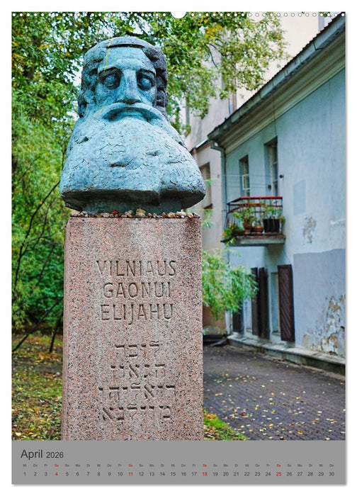 Judentum im Baltikum (CALVENDO Wandkalender 2026)