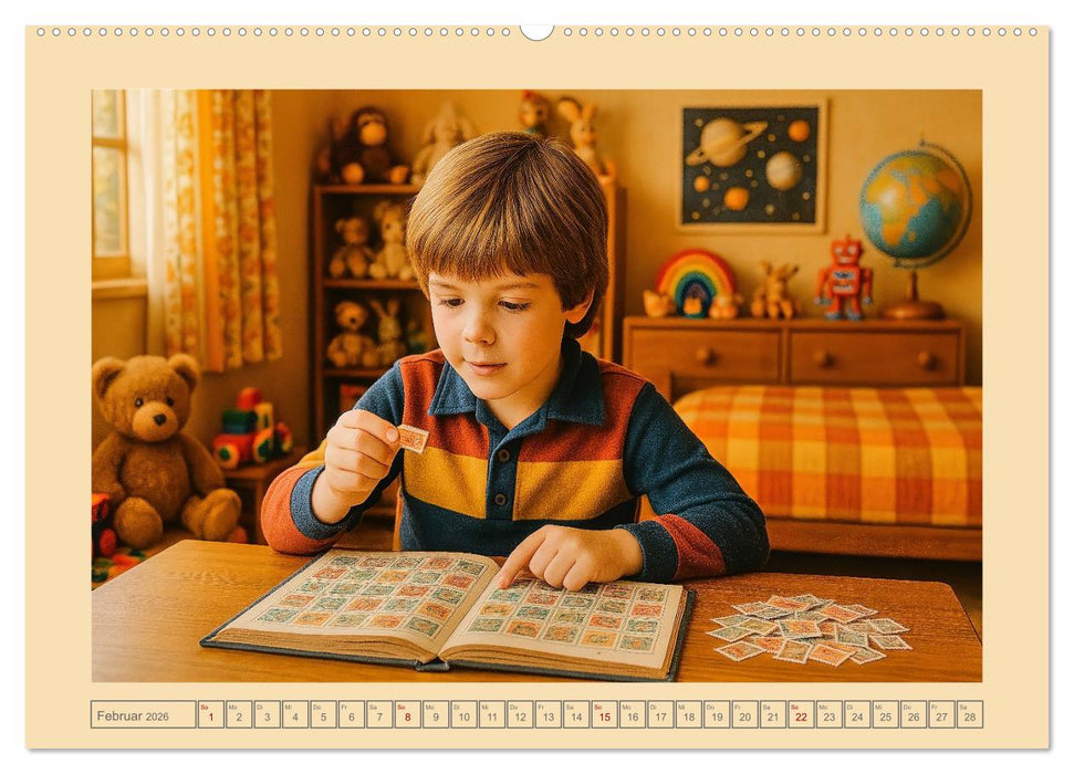 Hobbyträume - Einblicke in Freizeit und Hobbys von den 50ern bis 80ern (CALVENDO Wandkalender 2026)