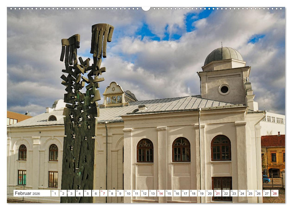 Synagogen im Baltikum (CALVENDO Wandkalender 2026)