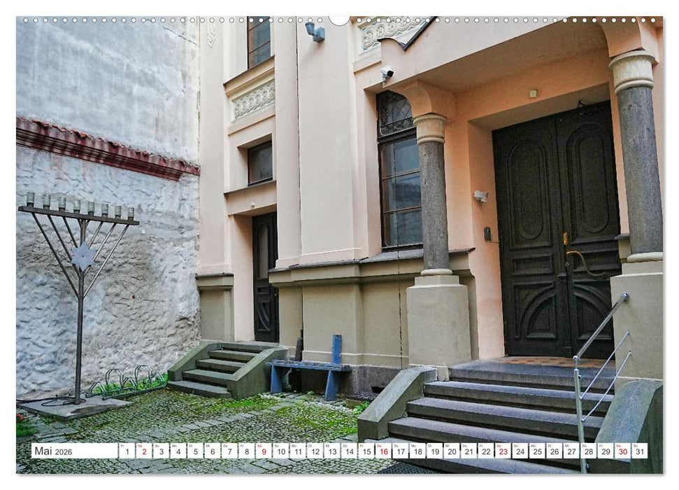 Synagogen im Baltikum (CALVENDO Wandkalender 2026)