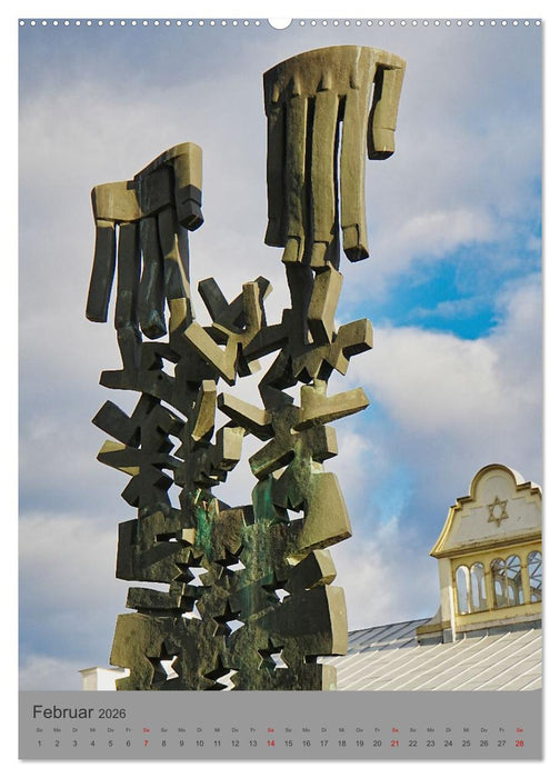 Judentum im Baltikum (CALVENDO Premium Wandkalender 2026)