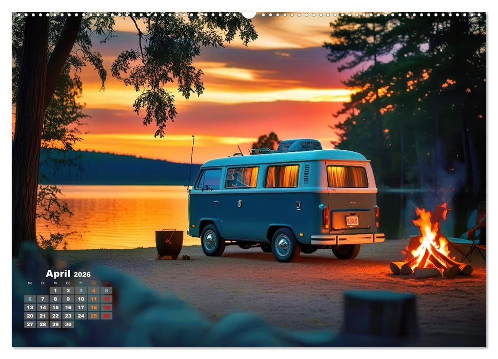 Vanlife - Caravan Abenteuer (CALVENDO Wandkalender 2026)
