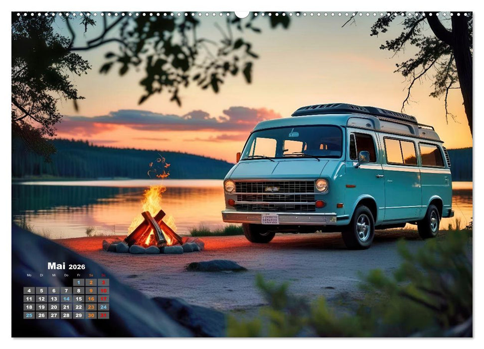 Vanlife - Caravan Abenteuer (CALVENDO Wandkalender 2026)