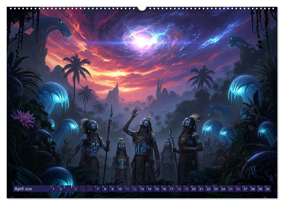 Nyorana – Die verborgene Insel (CALVENDO Premium Wandkalender 2026)