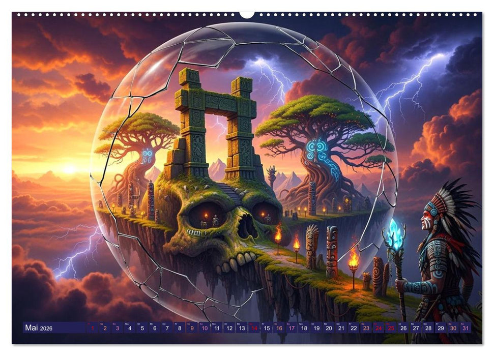 Nyorana – Die verborgene Insel (CALVENDO Premium Wandkalender 2026)