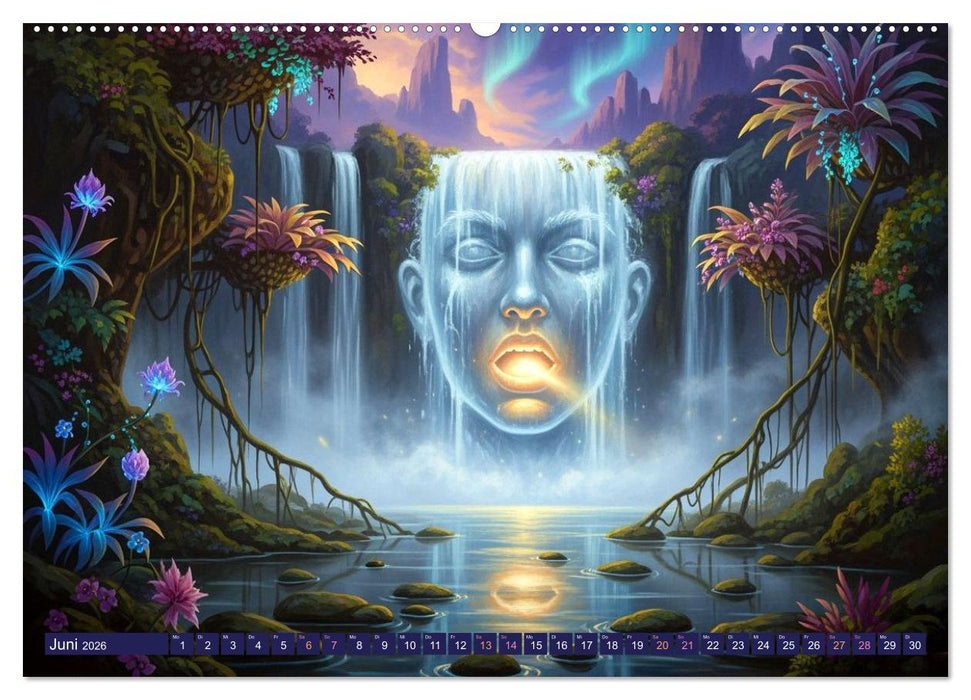 Nyorana – Die verborgene Insel (CALVENDO Premium Wandkalender 2026)