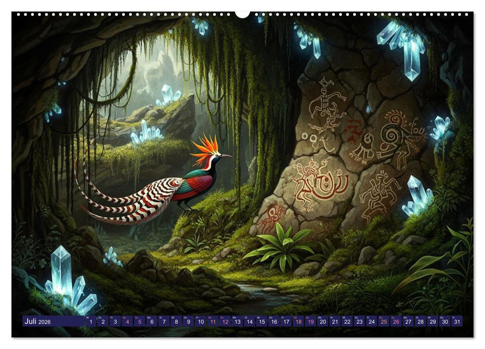 Nyorana – Die verborgene Insel (CALVENDO Premium Wandkalender 2026)