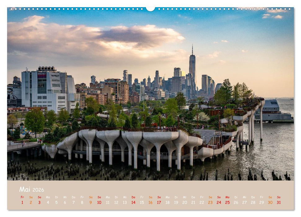 City Lights – New York im Fokus (CALVENDO Premium Wandkalender 2026)