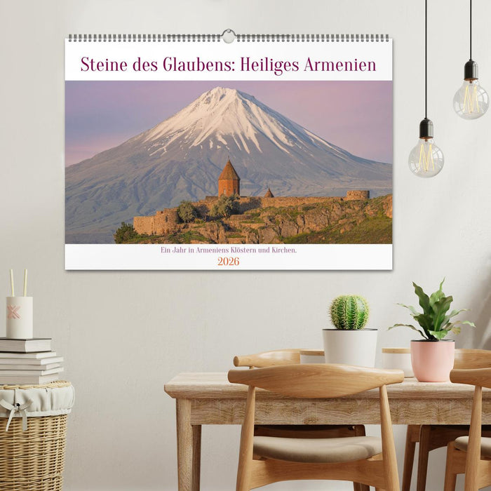 Steine Des Glaubens: Heiliges Armenien (CALVENDO Wandkalender 2026)