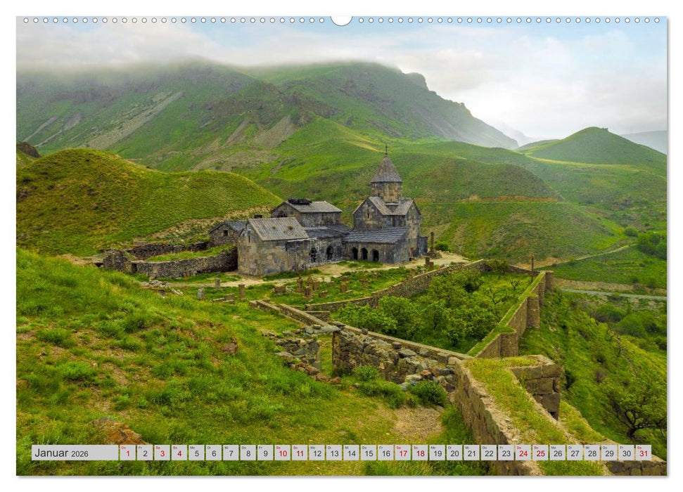 Steine Des Glaubens: Heiliges Armenien (CALVENDO Wandkalender 2026)