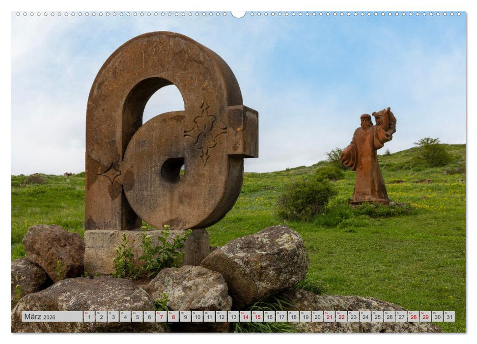 Steine Des Glaubens: Heiliges Armenien (CALVENDO Premium Wandkalender 2026)