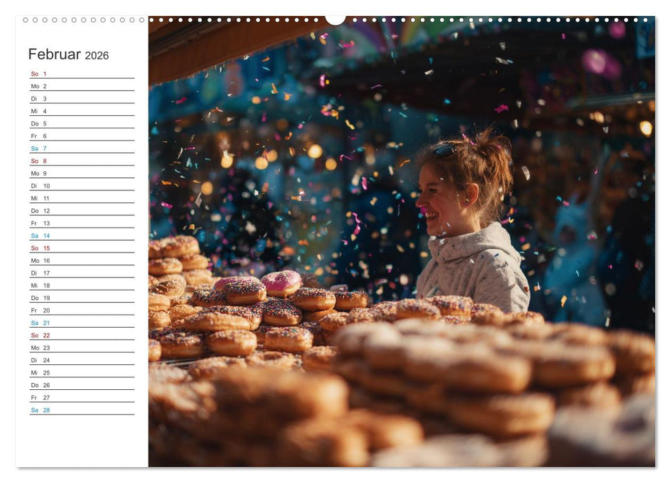 Mit Herz und Hand, Ich bin Bäcker (CALVENDO Wandkalender 2026)