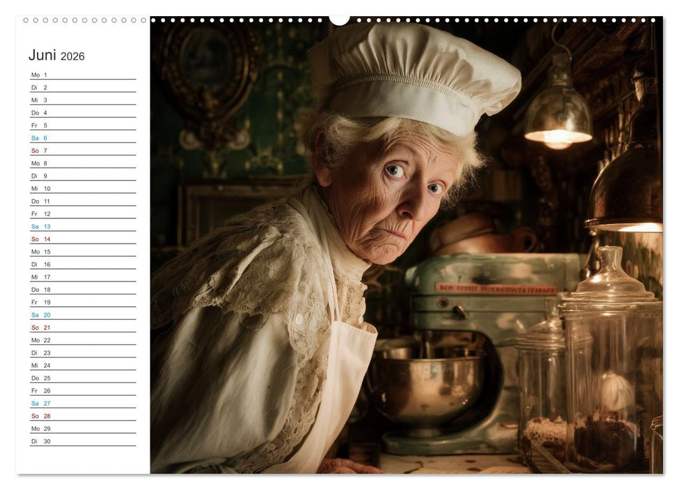 Mit Herz und Hand, Ich bin Bäcker (CALVENDO Premium Wandkalender 2026)