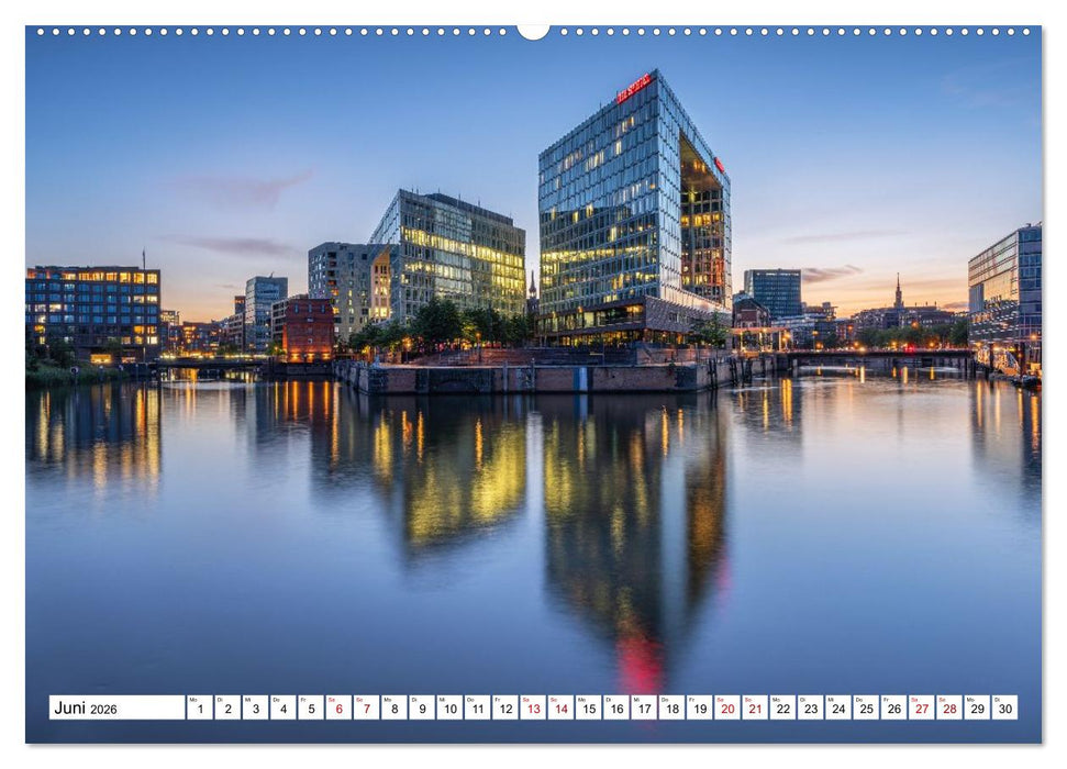 Urbane Impressionen: Hansestadt Hamburg - Tor zur Welt (CALVENDO Wandkalender 2026)