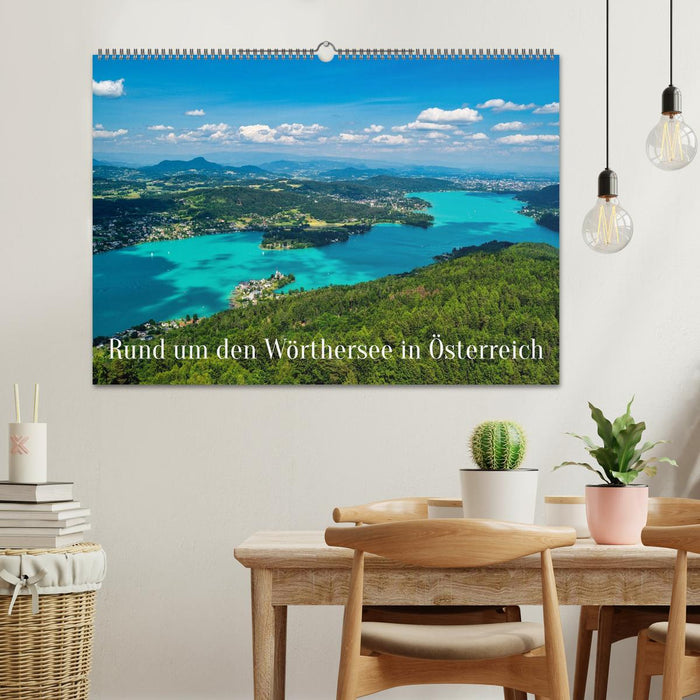 Rund um den Wörthersee in Österreich (CALVENDO Wandkalender 2026)