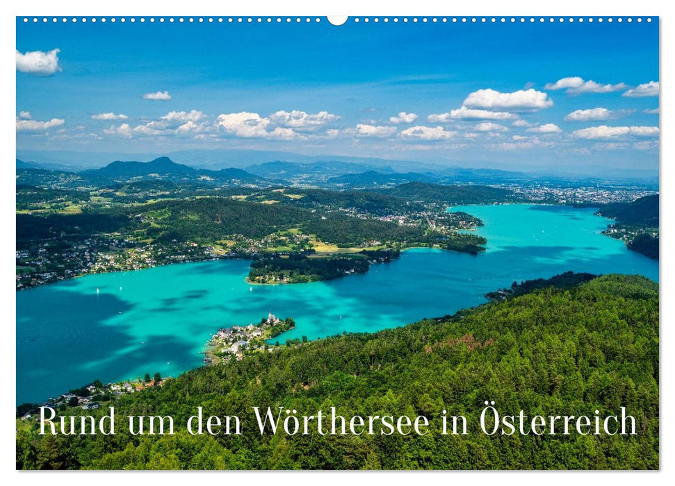 Rund um den Wörthersee in Österreich (CALVENDO Wandkalender 2026)