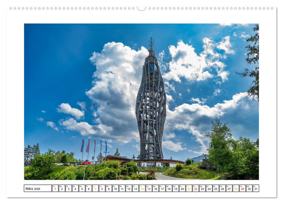 Rund um den Wörthersee in Österreich (CALVENDO Wandkalender 2026)